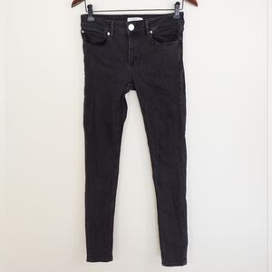 Sandro Paris Black Washed Skinny Denim Jeans Size US 6